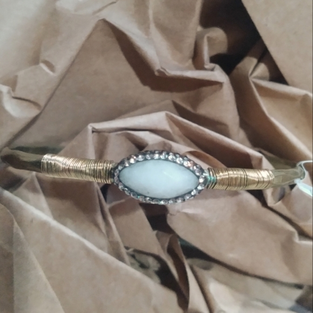 💎🎁 Boho Brass Thin Cuff Bracelet Casual & Easy!